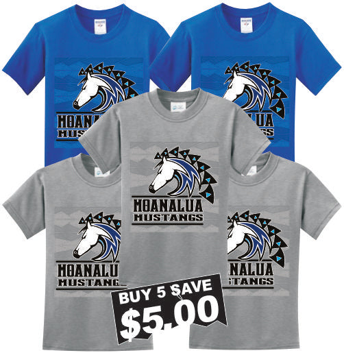 Moanalua Middle | Cotton T-Shirt Uniform | Starter Package